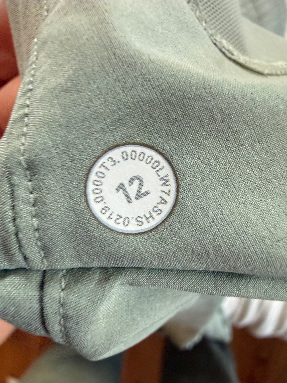 lululemon athletica Sage Green Elastic Waist Athletic Shorts - Picture 7 of 7